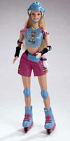 Барби на роликовых коньках (Mattel)