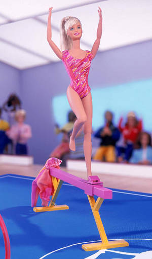 Барби - супер-гимнастка (Mattel). Гимнастка Барби конечно поразит Вас своими спортивными достижениями. И станет кумиром для девочки, серьезно увлеченной гимнастикой.