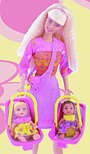 Лучший подарок: Барби и Крисси с коляской (Mattel)