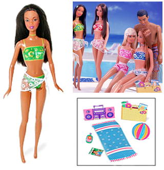 Кристи на пляже Палм Бич (Mattel)