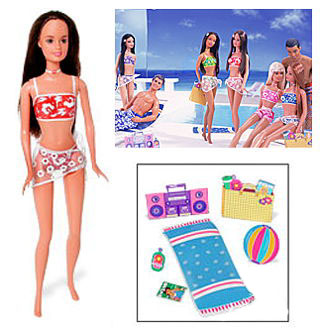 Тереза на пляже Палм Бич (Mattel)